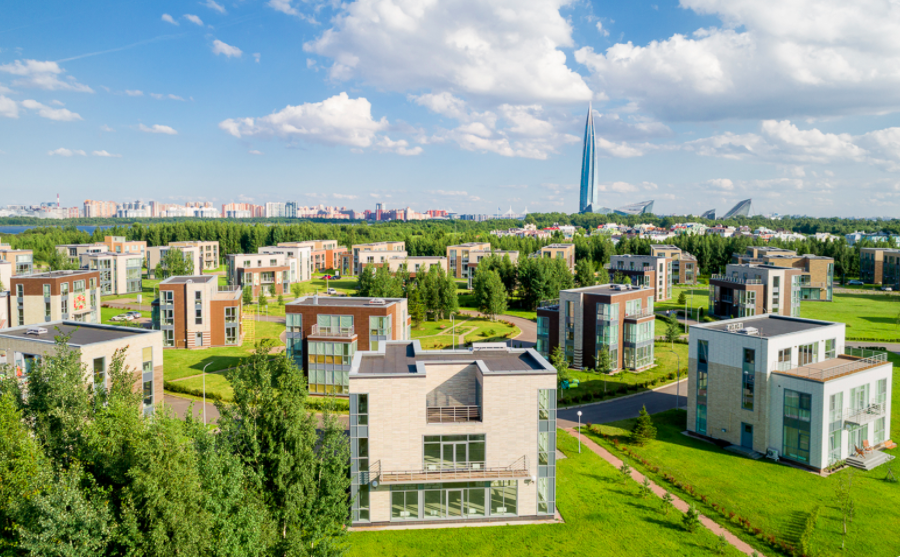ЖК комплекс апартаментов Лахта Парк в Санкт-Петербурге от официального застройщика Конкорд Менеджмент и Консалтинг