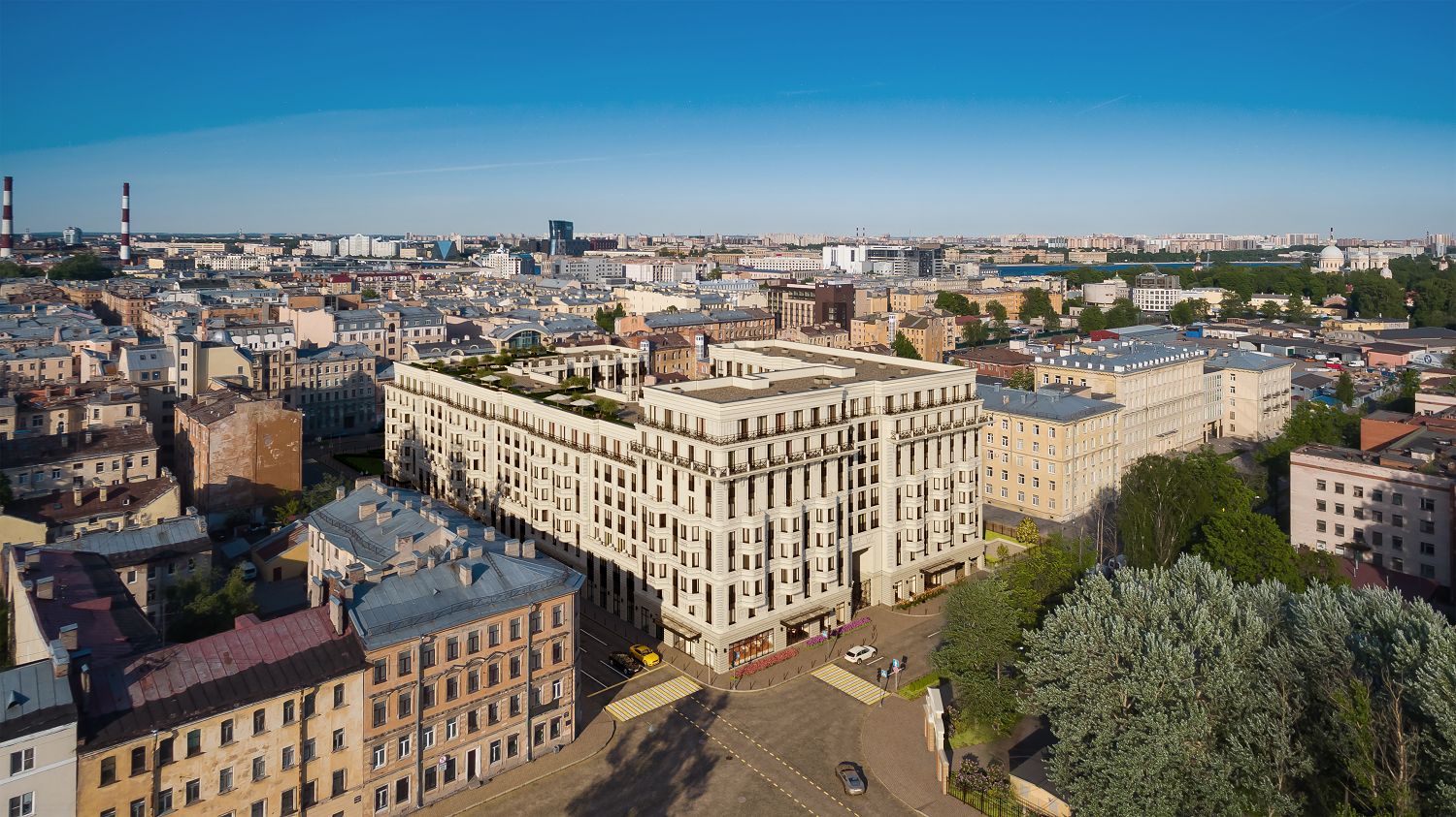 ЖК Grand House (Гранд Хаус) в Санкт-Петербурге от официального застройщика GloraX (Glorax Development) 