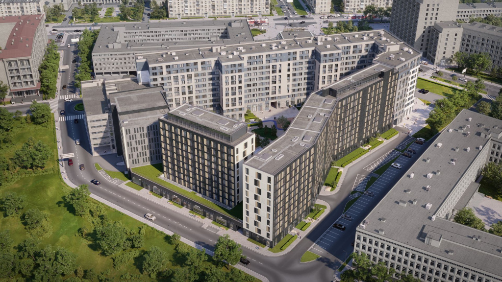 ЖК DOMINO в Приморском районе Петербурга от застройщика Эталон: ход строительства новостройки бизнес-класса — spb.pr-flat.ru