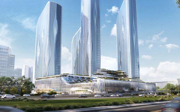 В бюро Zaha Hadid Architects презентовали комплекс с жильем, который построят в Москве — pr-flat.ru